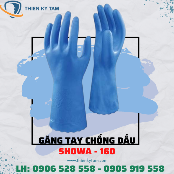 Găng tay chống dầu Showa