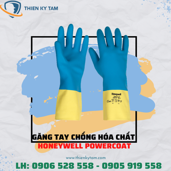 găng tay chống hóa chất Honeywell