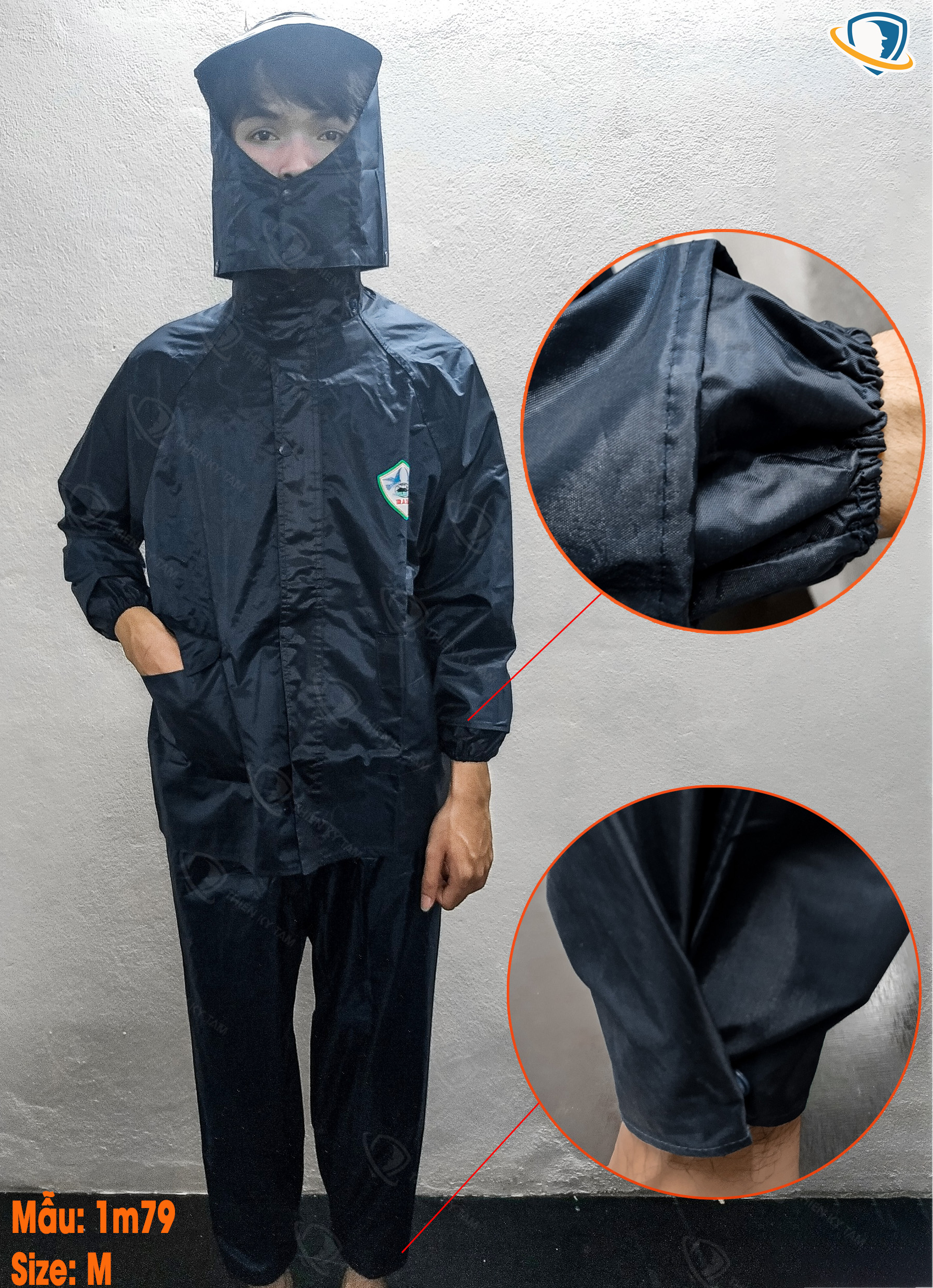 Áo mưa cho công nhân công trường 1 lớp Rado tại Đà Nẵng