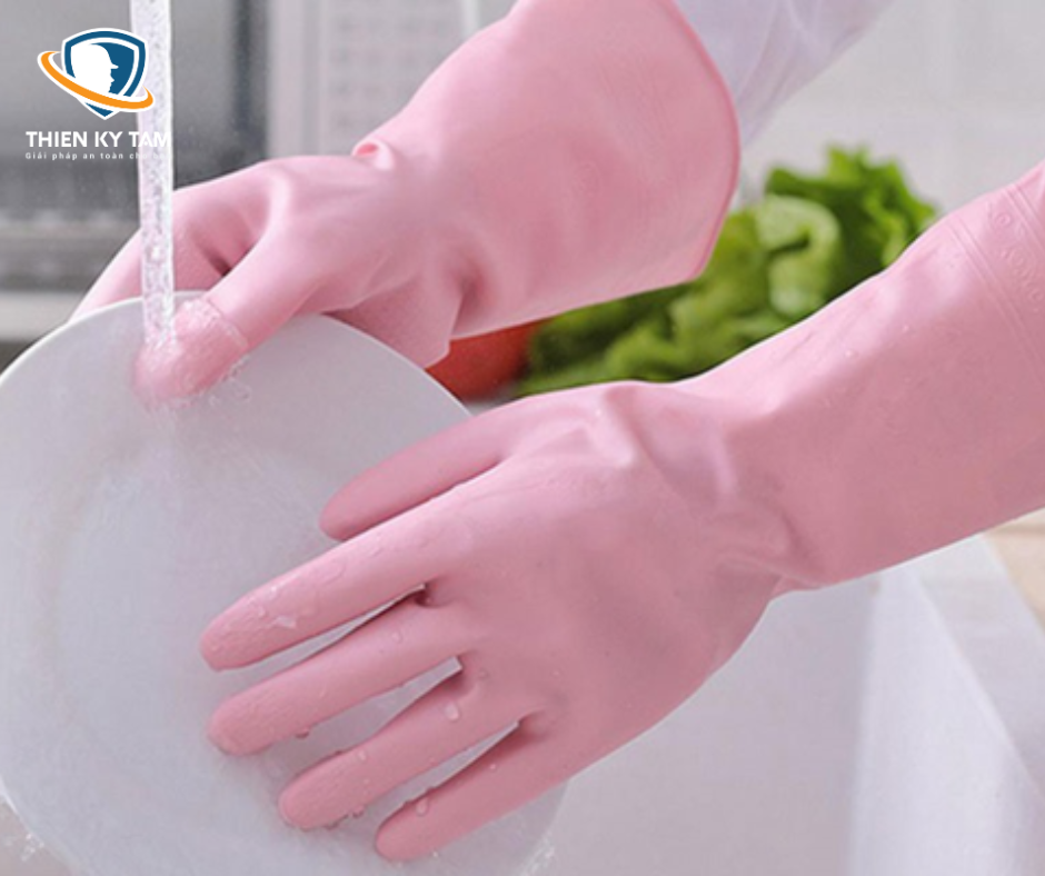Găng tay cao su thông thường không cách điện