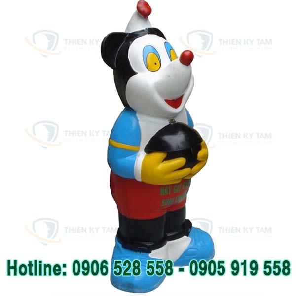 THÙNG RÁC CHUỘT MICKY