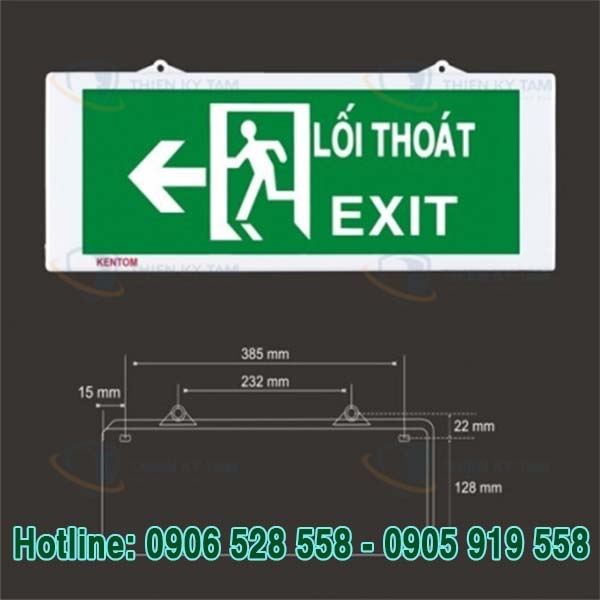  ĐÈN THOÁT HIỂM KENTOM KT-610(KT-620)